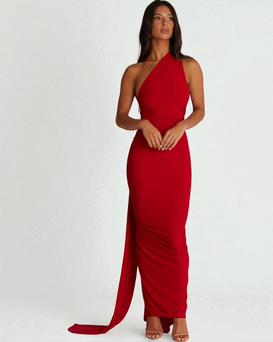 Avery Maxi Dress - Red