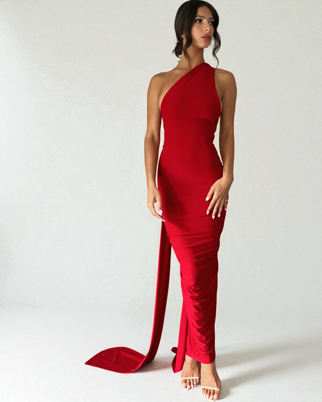 Avery Maxi Dress - Red