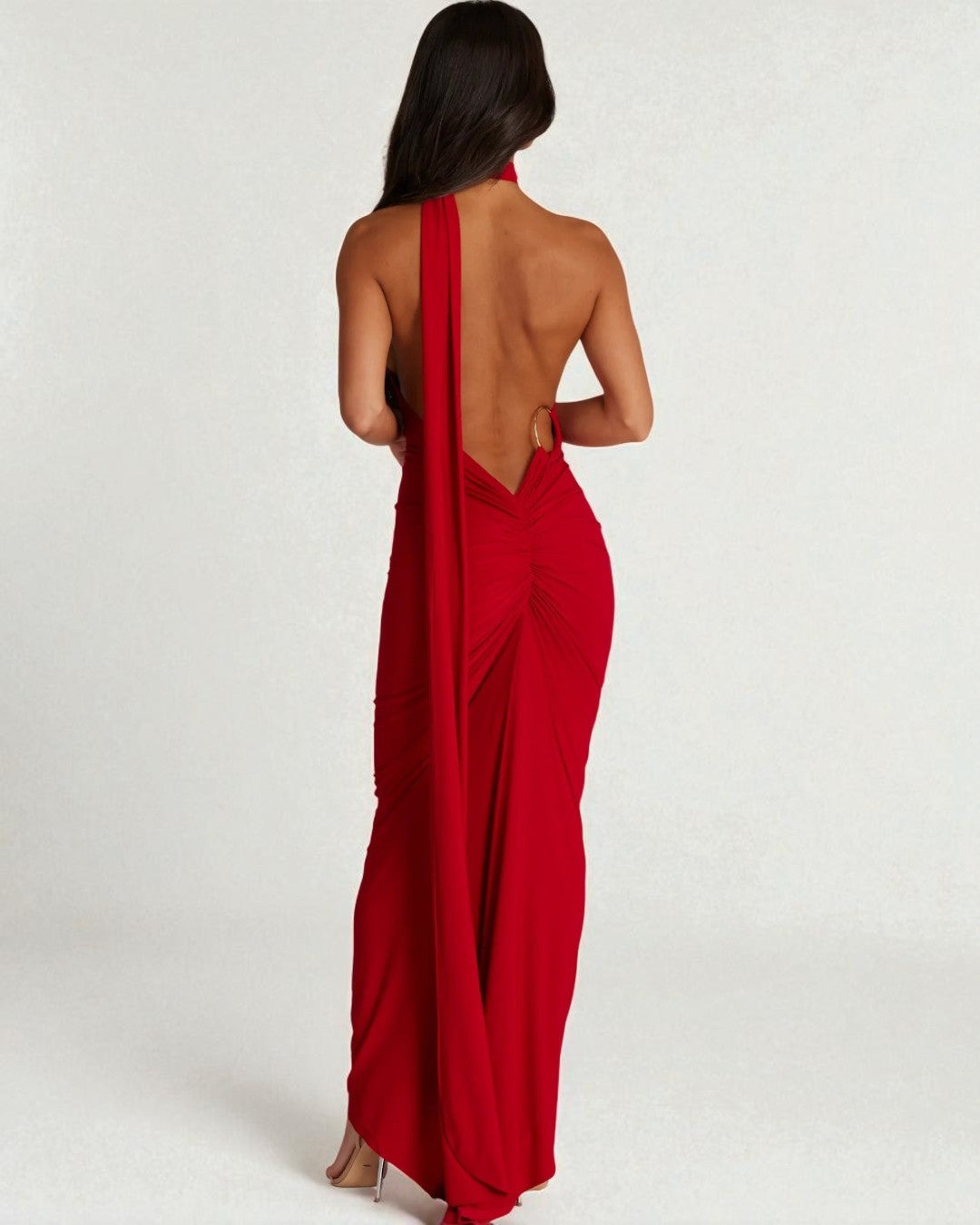 Avery Maxi Dress - Red