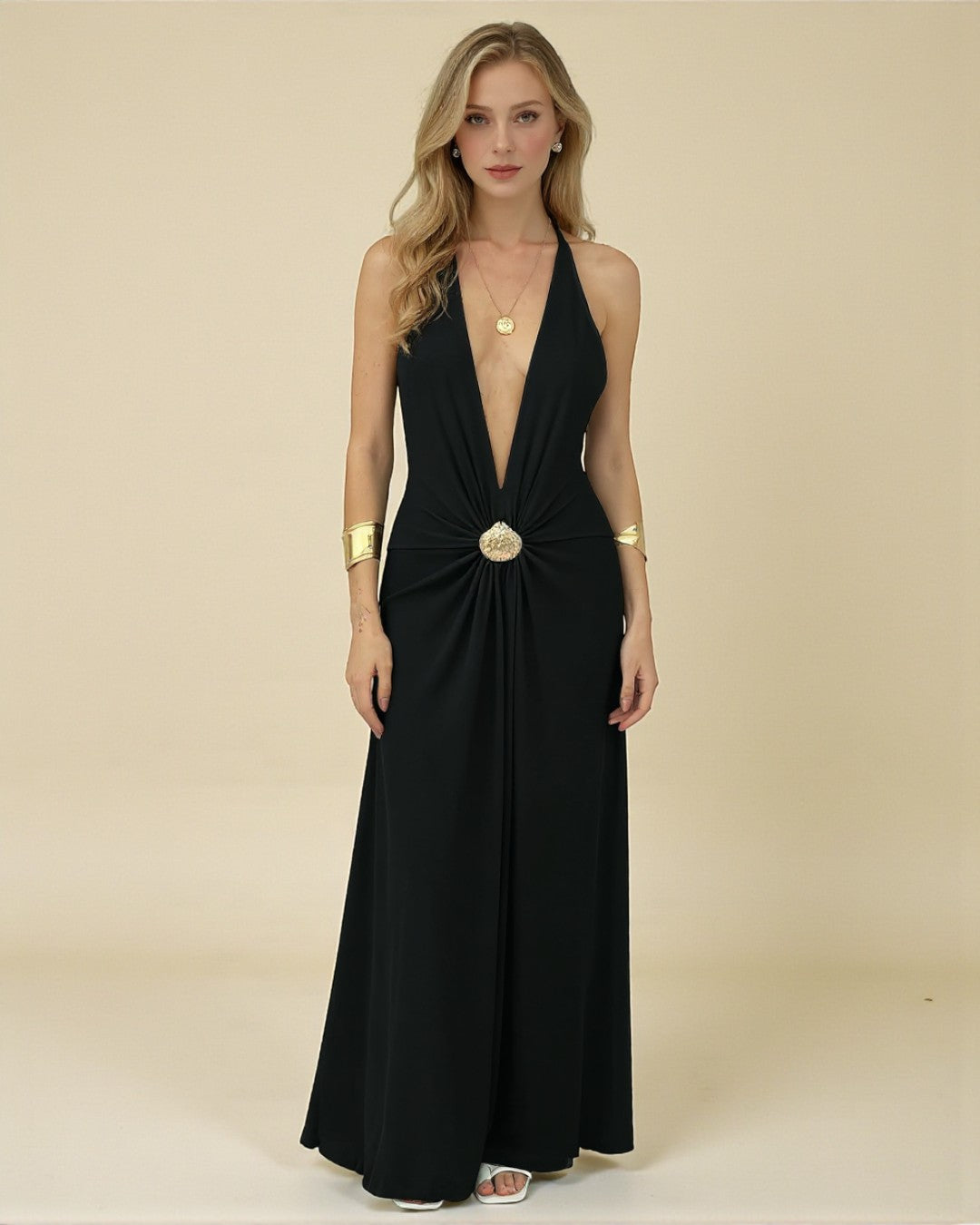 Ella Maxi Dress - Black