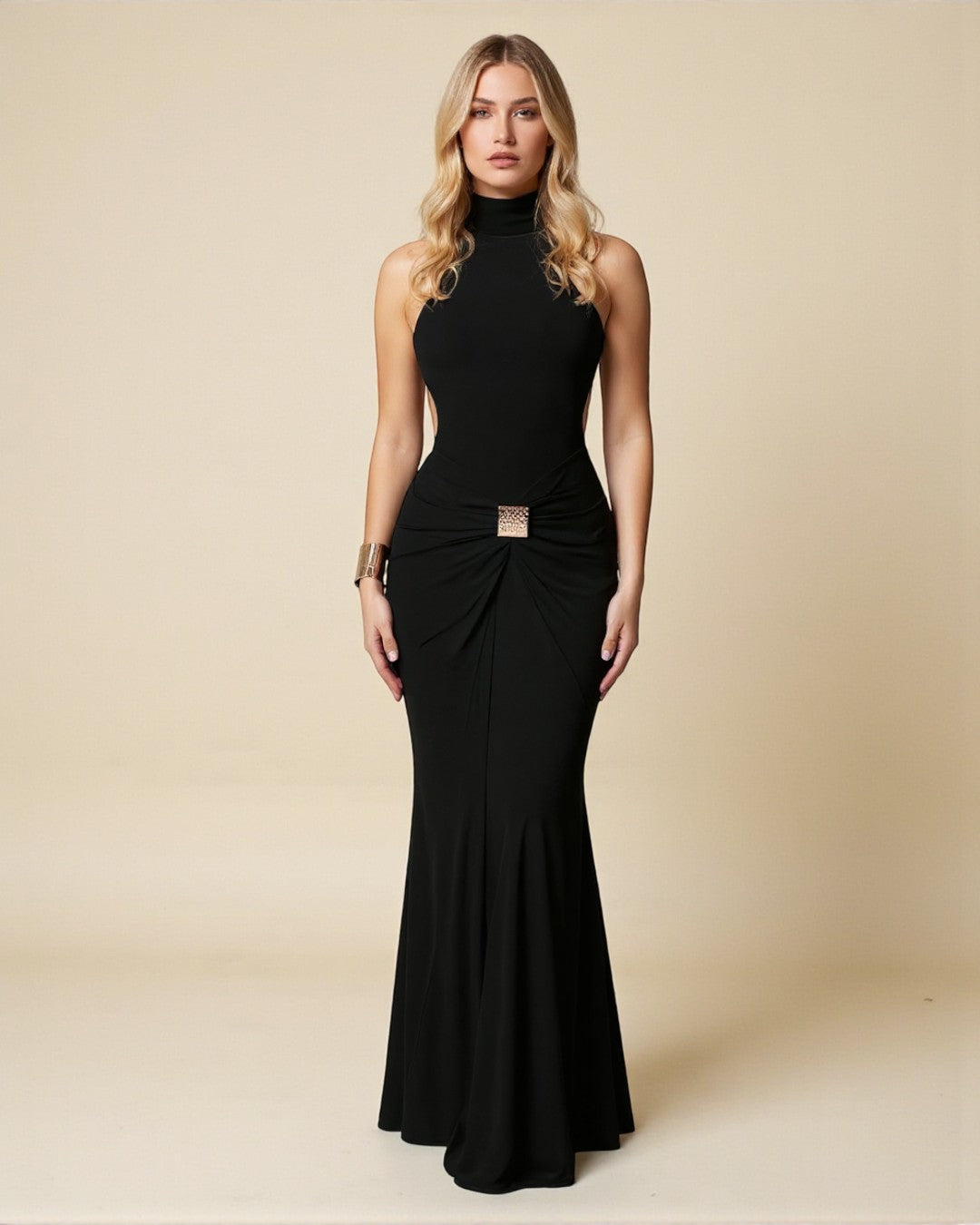 Gianna Maxi Dress - Black