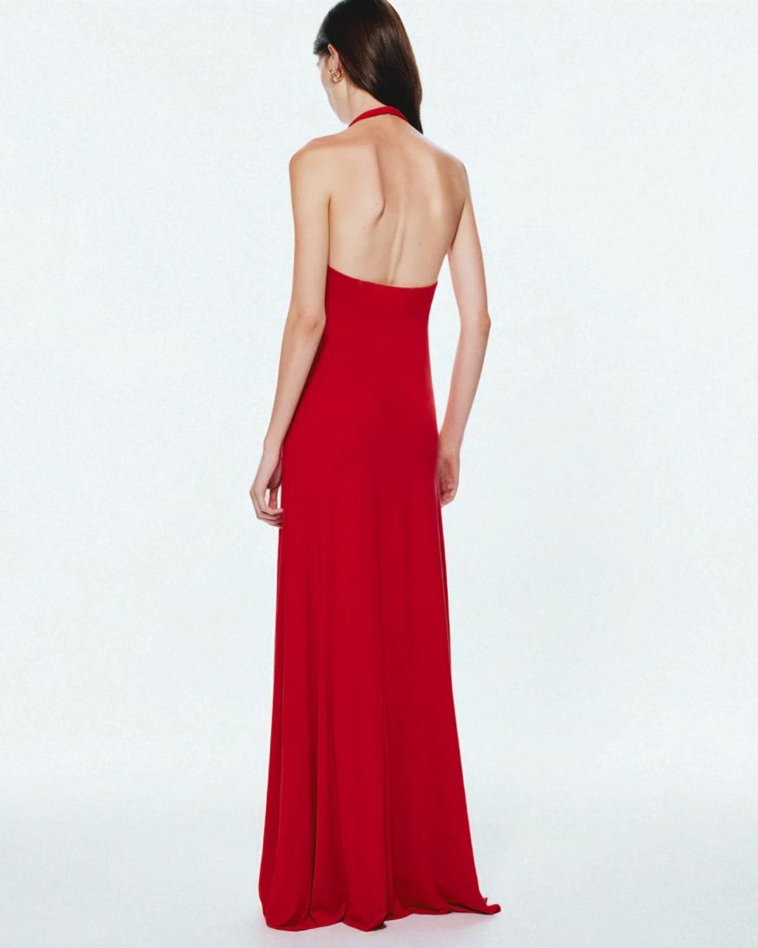 Valentina Red Maxi Dress, reddish dress, party dresses, babyboo fashion canada, babyboo shipping to canada