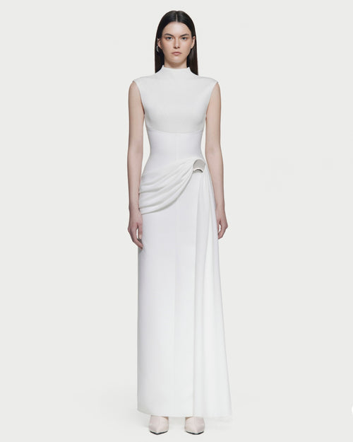 Aaron Maxi Dress - White
