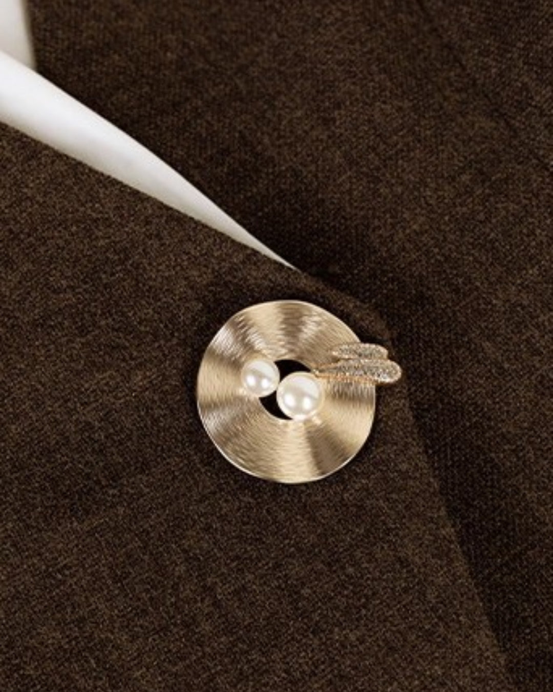 Amia Blazer in Brown, Old Money Fashion, old money style