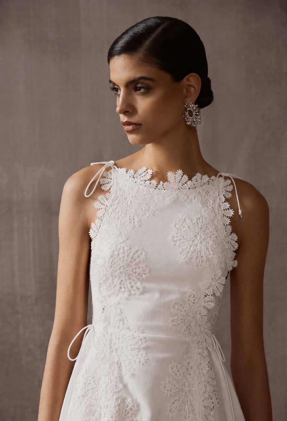 Araminta White Embroidered Midi Dress, white embroidered dress​, embroidered white dress​