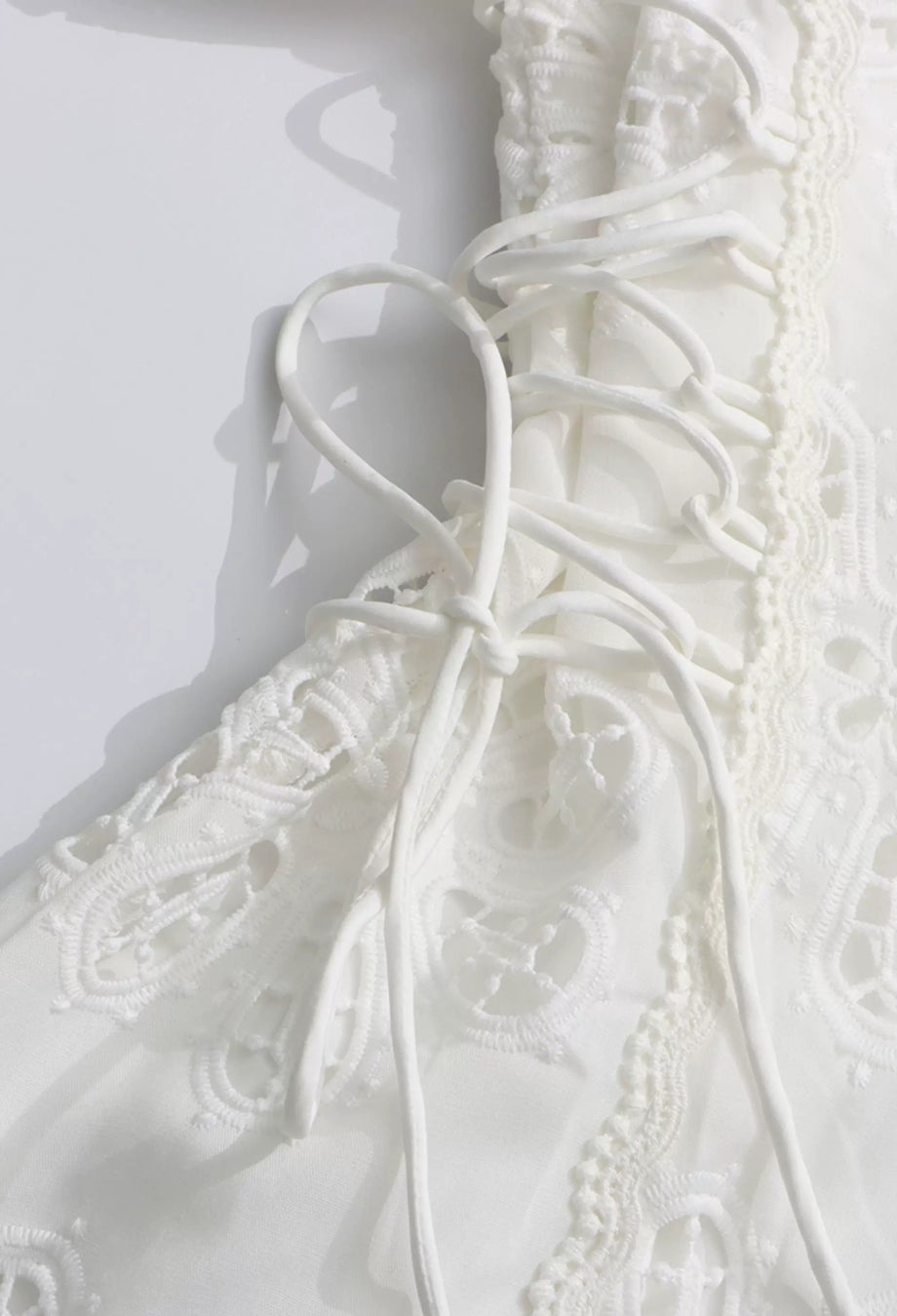 Araminta White Embroidered Midi Dress, white dress graduation​, white dress near me