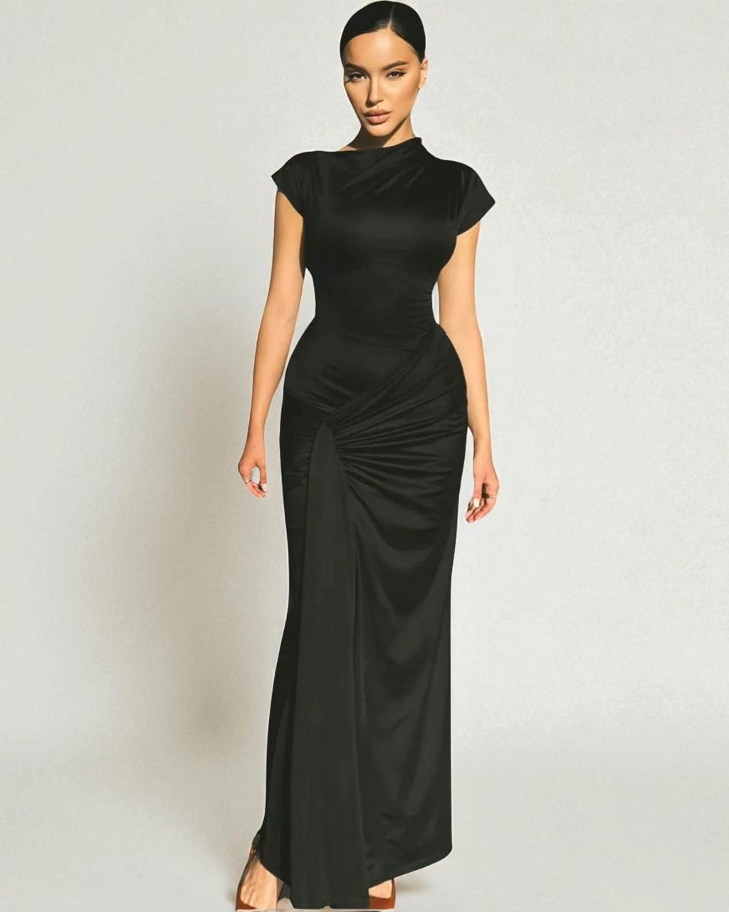 Aria Maxi Dress - Black