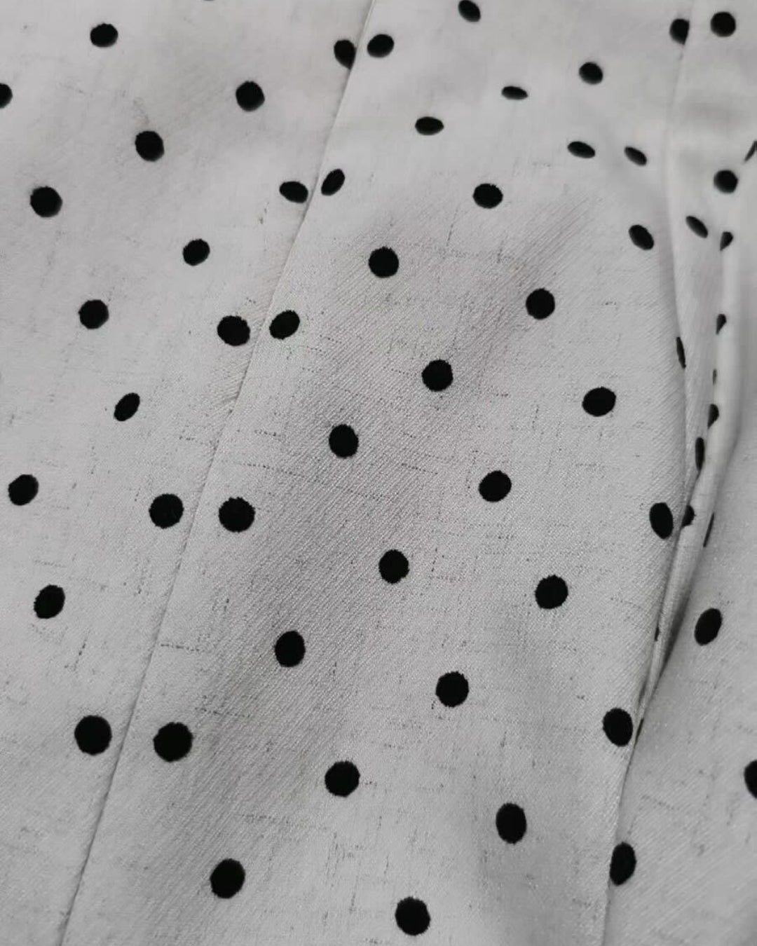 Audrey Midi Dress - Black Polka Dot Print
