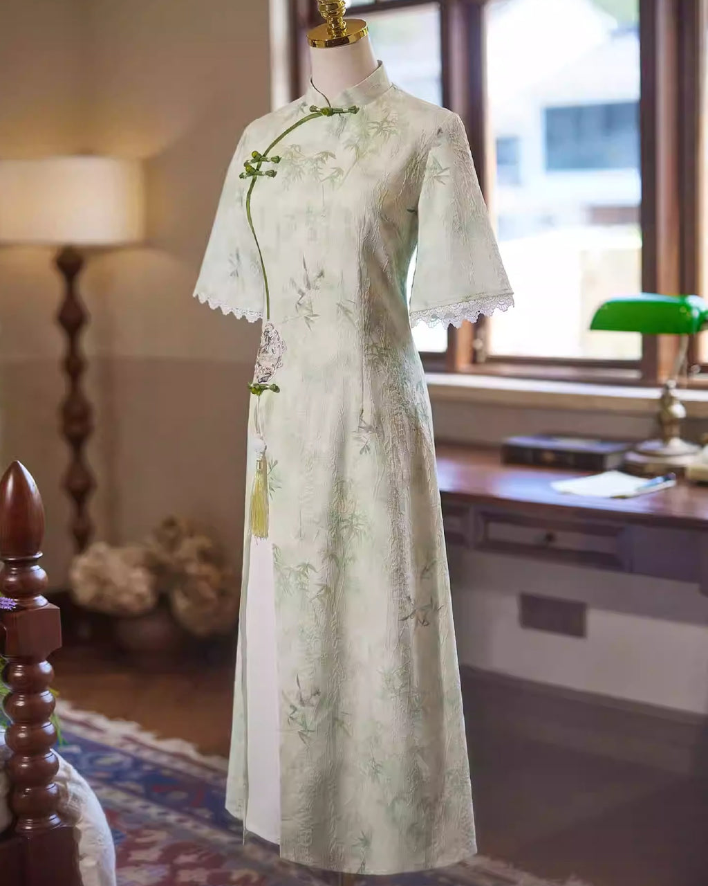 Vietnamese Ao Dai in Canada, Audrey Modernized Áo Dài Dress, ao dai vietnam, vietnamese dress