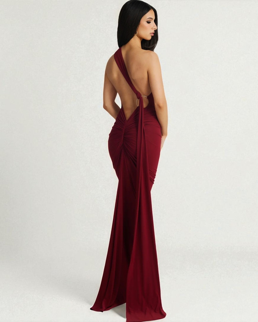 Avery Maxi Dress - Burgundy