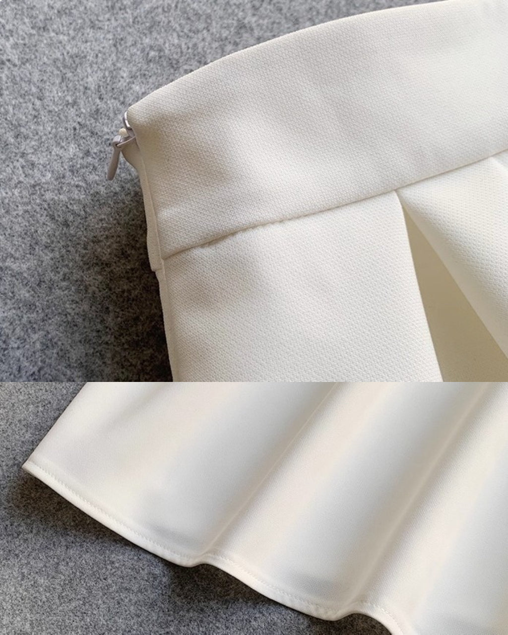 Aviva Midi Skirt in Ivory, Old Money Fashion skirt midi skirt​, white midi skirt​