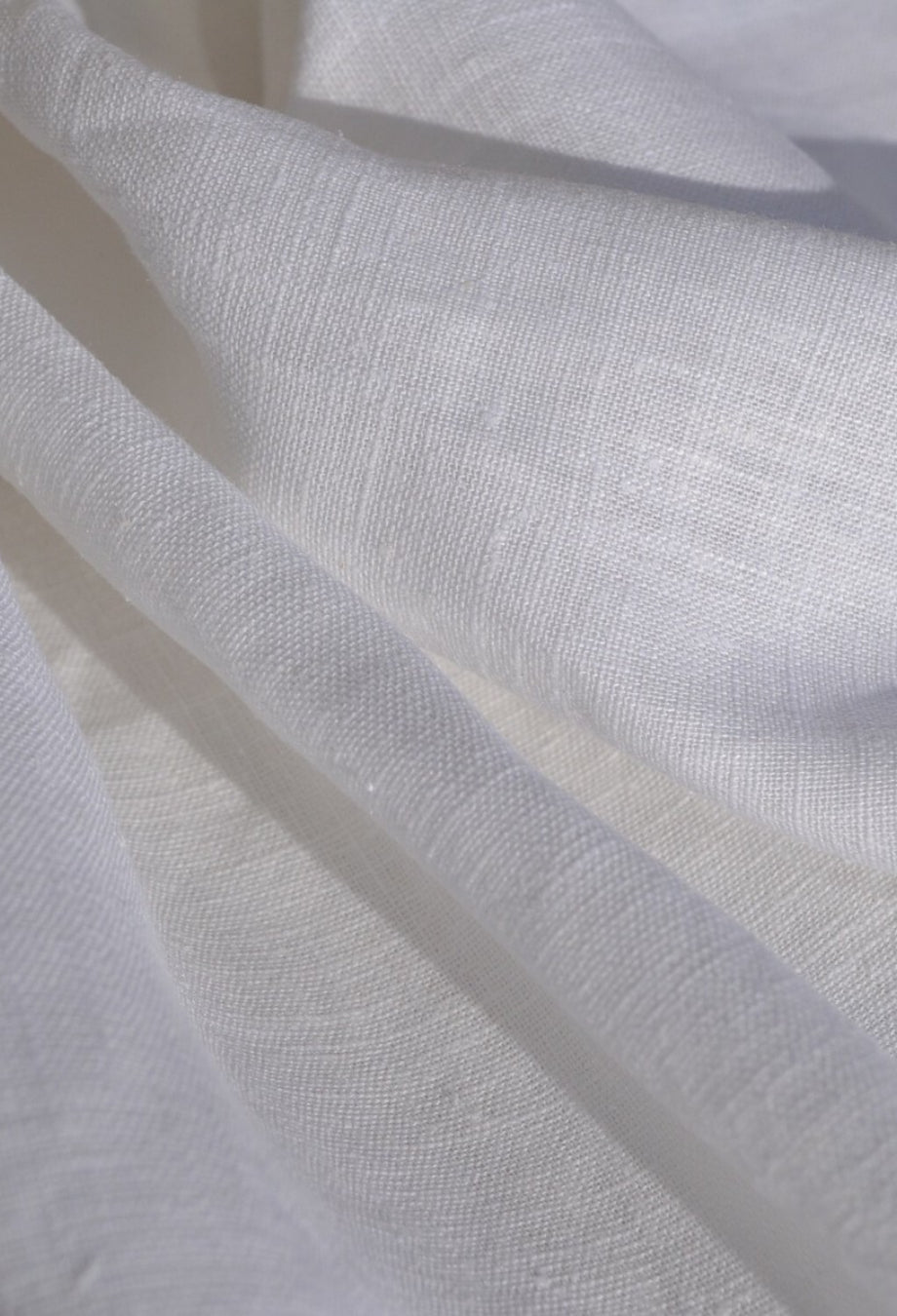 Balia Linen Midi Dress - White