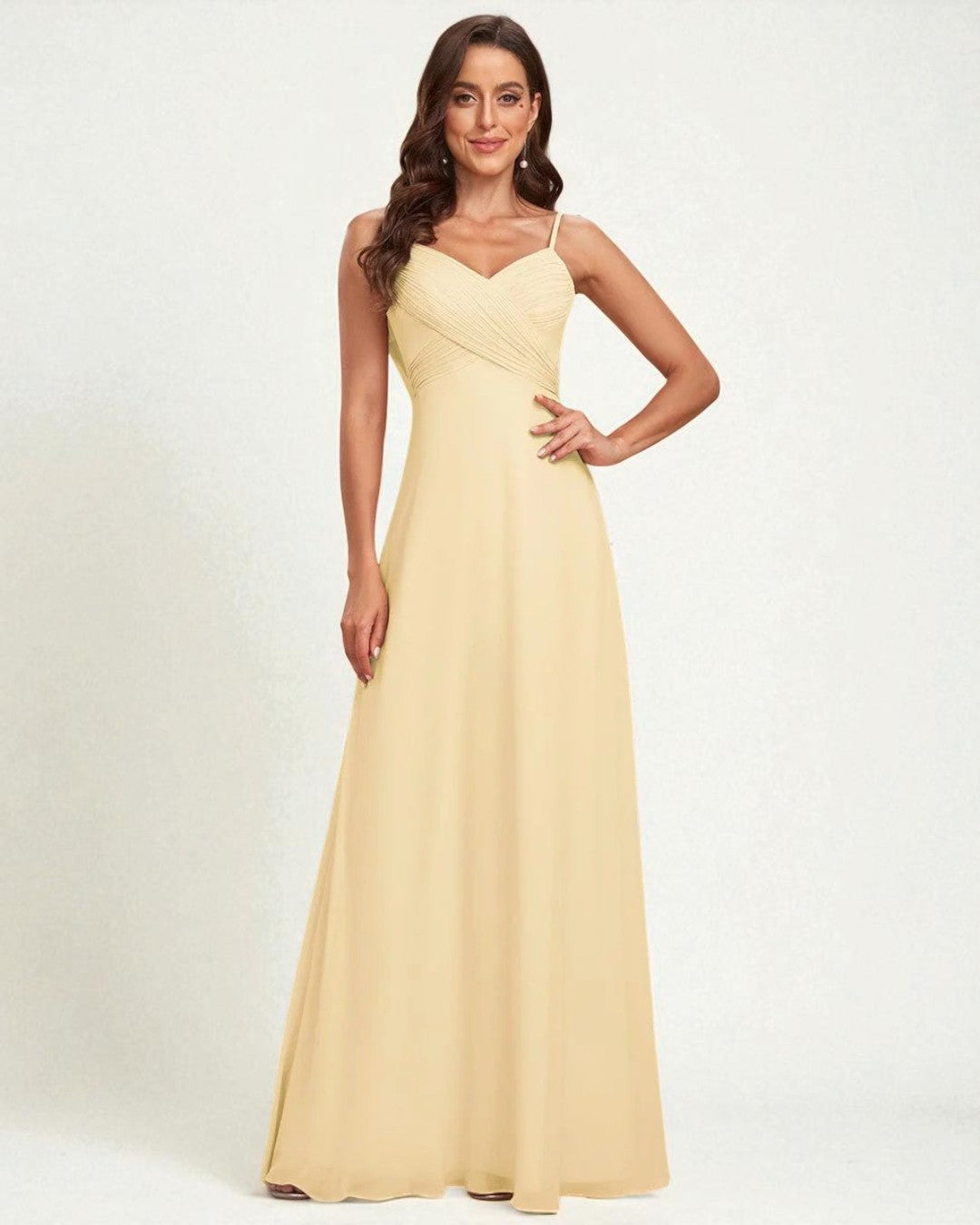 Camila Maxi Dress - Light Yellow