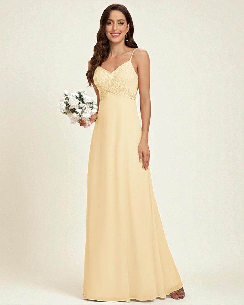 Camila Maxi Dress - Light Yellow
