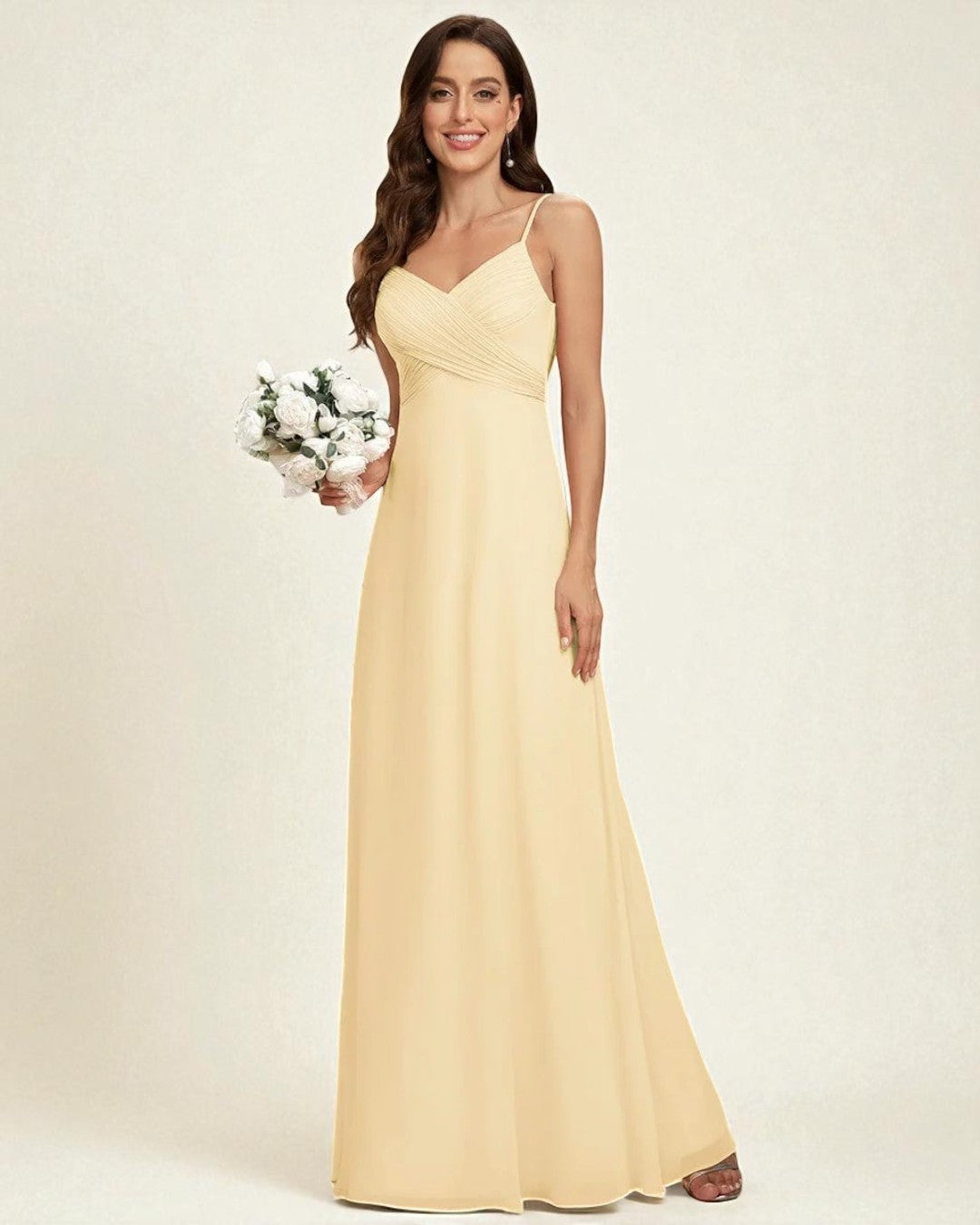 Camila Maxi Dress - Light Yellow
