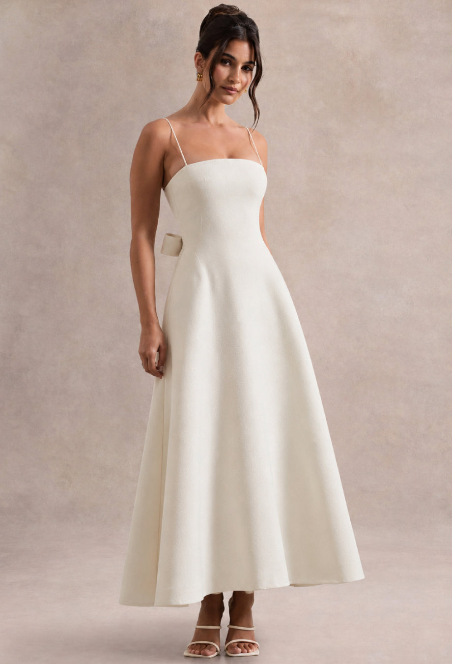 Carmenne Ivory Maxi Dress, carmenne maxi dress ivory​, maxi ivory dress​, ivory color wedding dress​