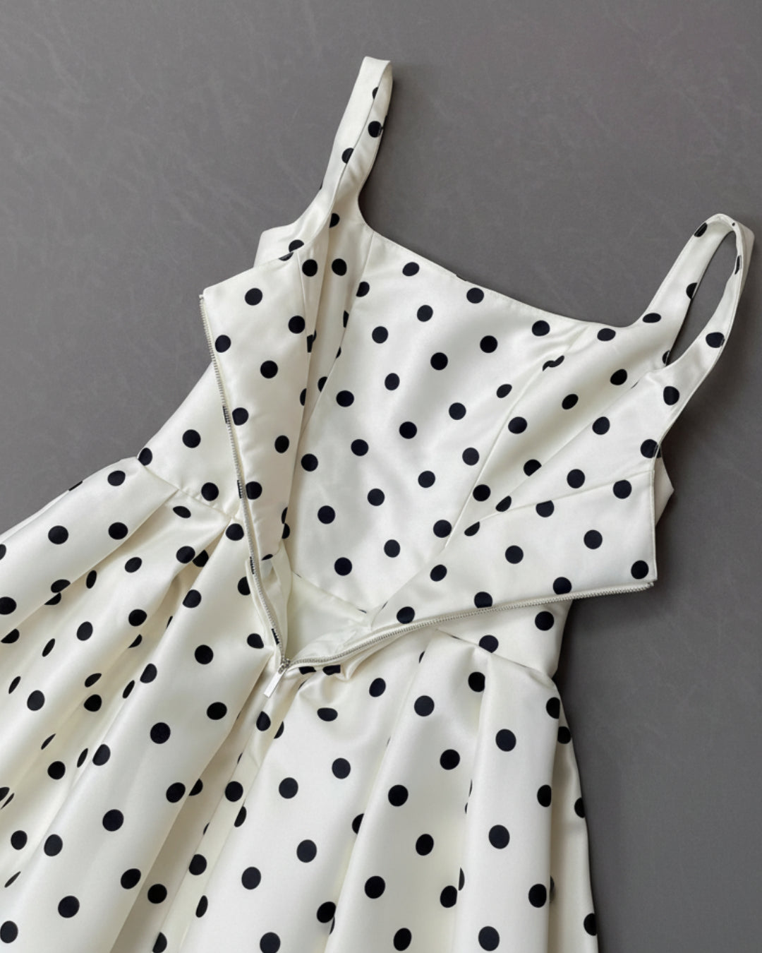 Caroline Polka Dot Midi Dress, polka dot dress​, polka dots dress​