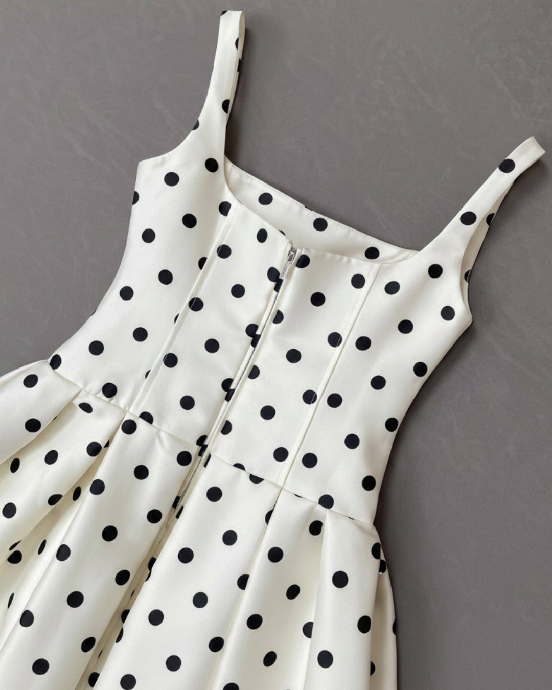 Polka Dot Maxi Dress Evening Flair S / Dots Polka Dot Maxi Dress Evening Flair S / Dots