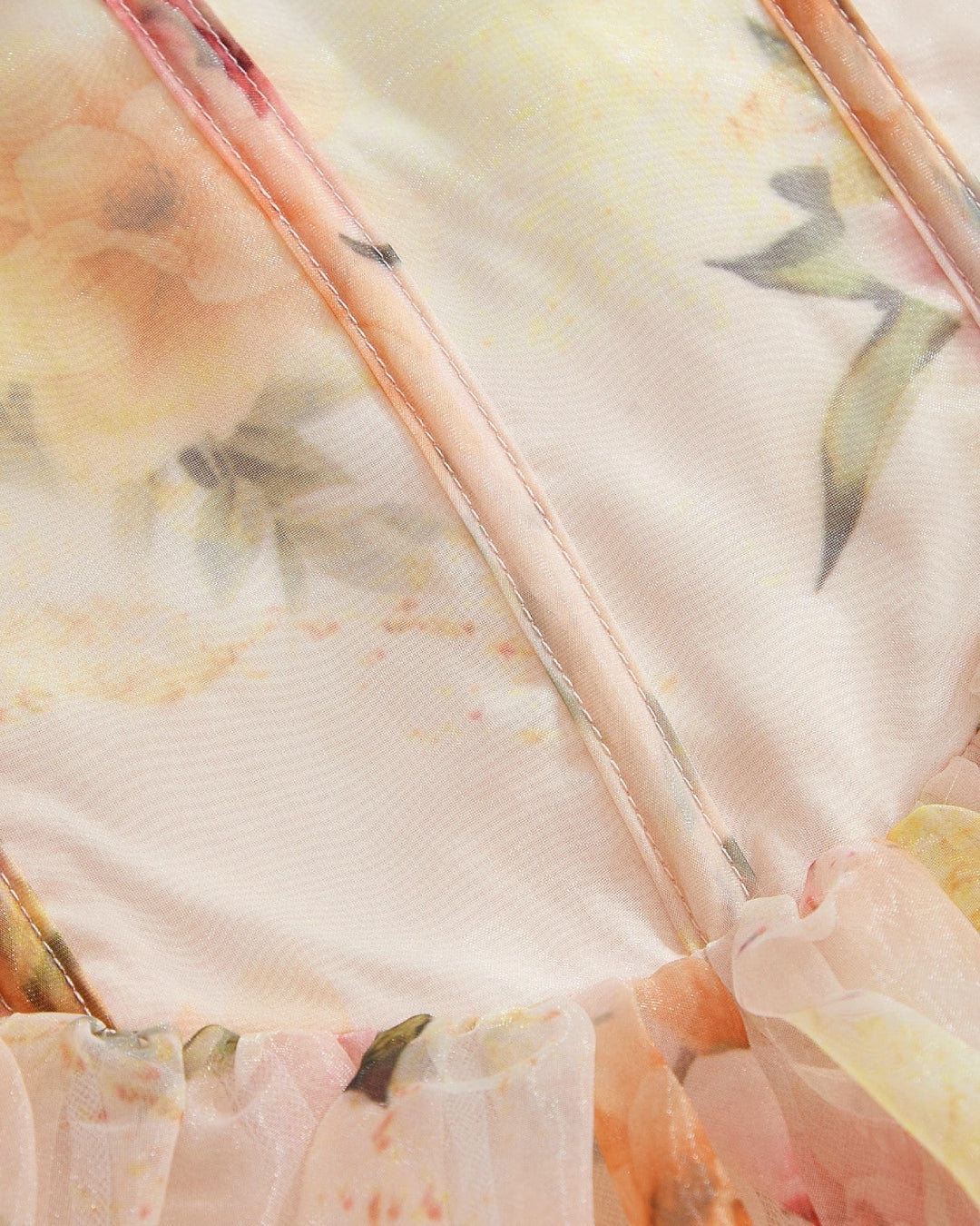 Clarabella Floral Midi Dress, blush pink dress, blush pink color dress, blush dress​