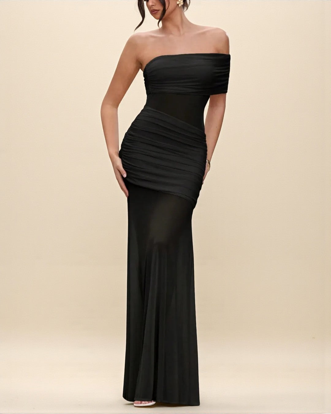 Delilah Maxi Dress - Black