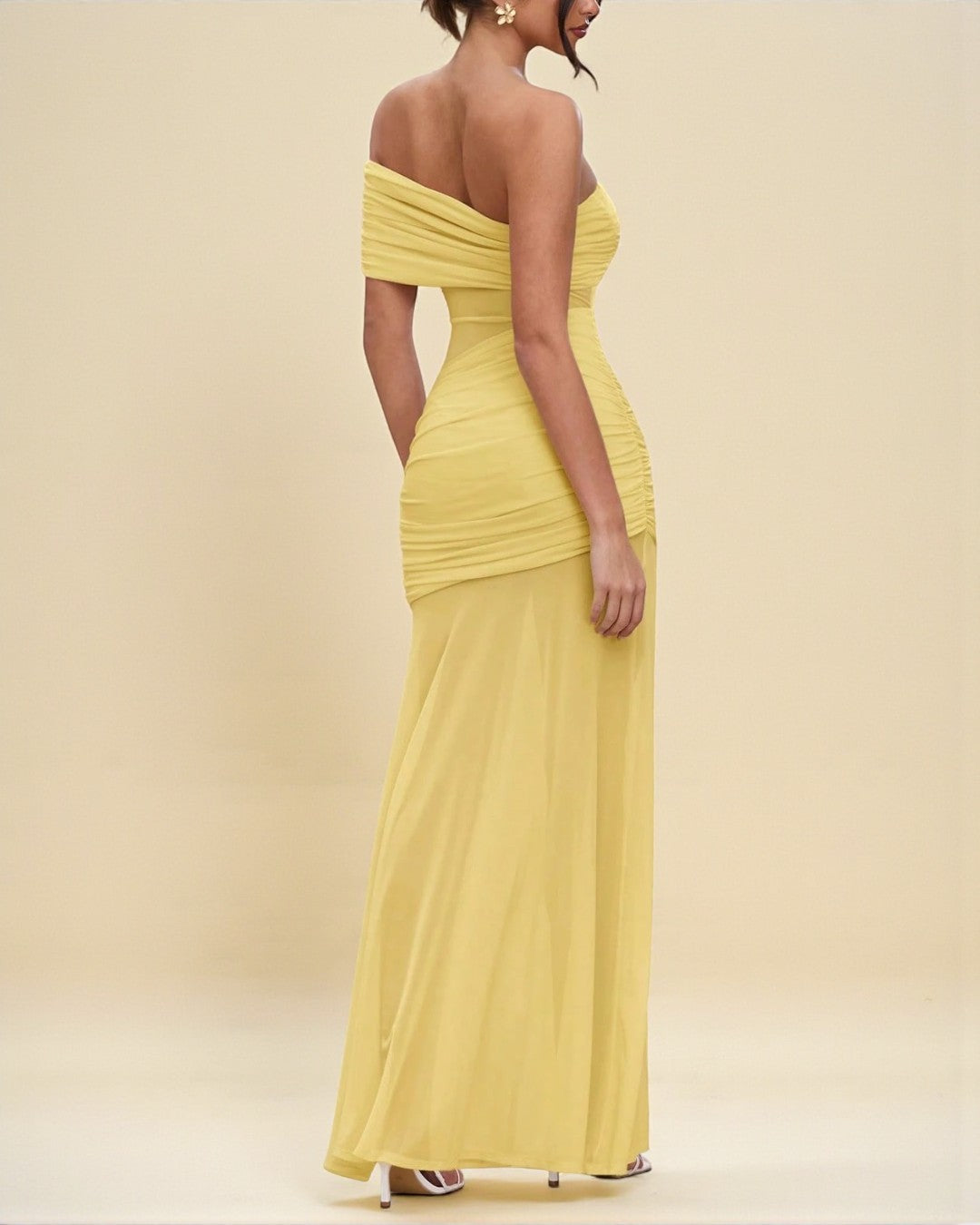 Delilah Maxi Dress - Light Yellow