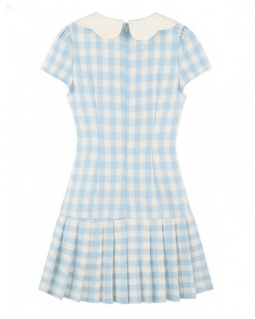 Doris Blue Gingham Mini Dress, gingham summer dress, gingham dress canada