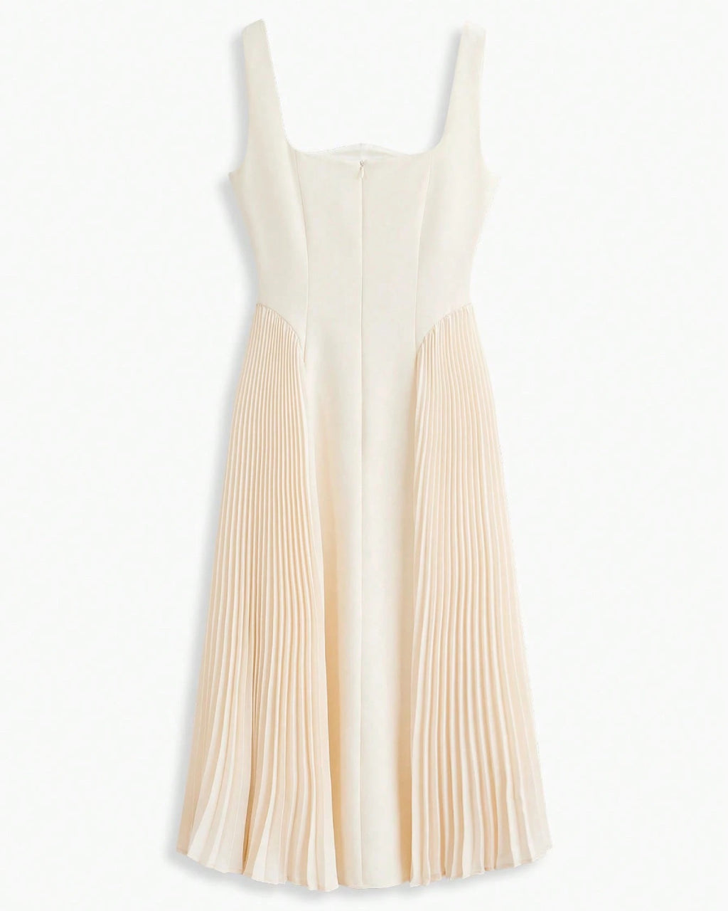 Elena Beige Midi Dress, beige midi dress, formal dress​, mid length dress, midi length dress