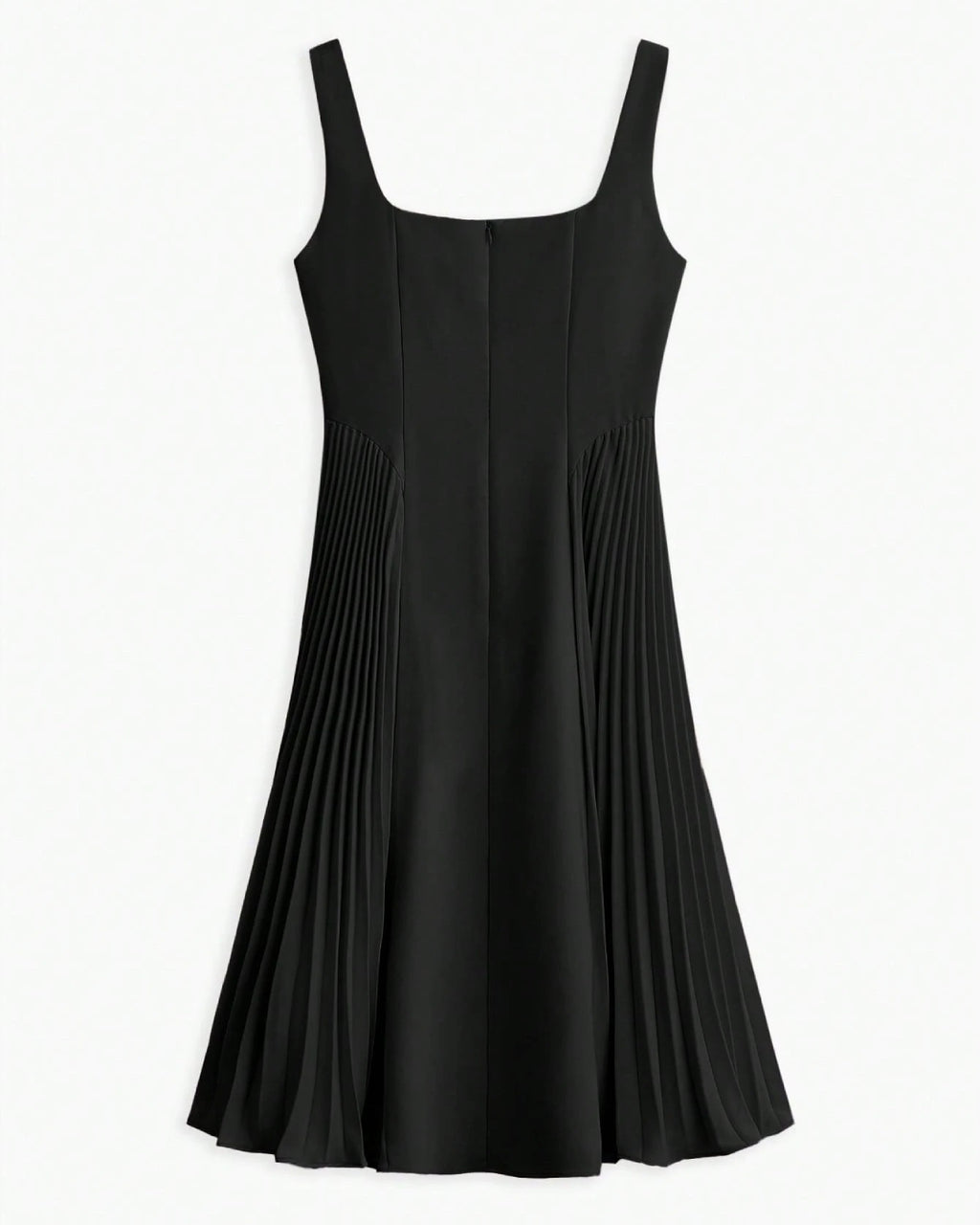 Elena Black Midi Dress, black midi dress​, black dress mid​, midi black dress, black midi dress with sleeves​