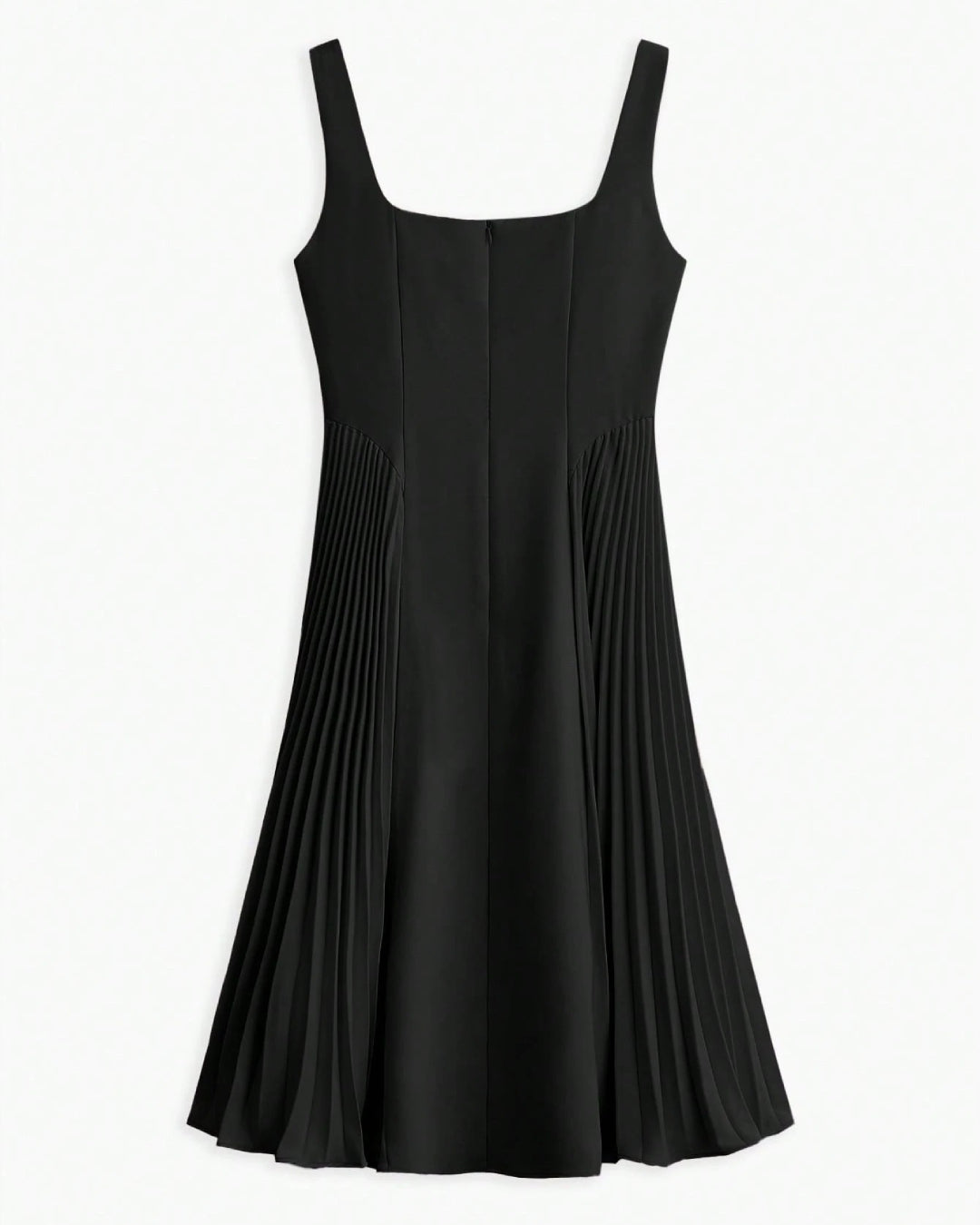 Elena Black Midi Dress, black midi dress​, black dress mid​, midi black dress, black midi dress with sleeves​