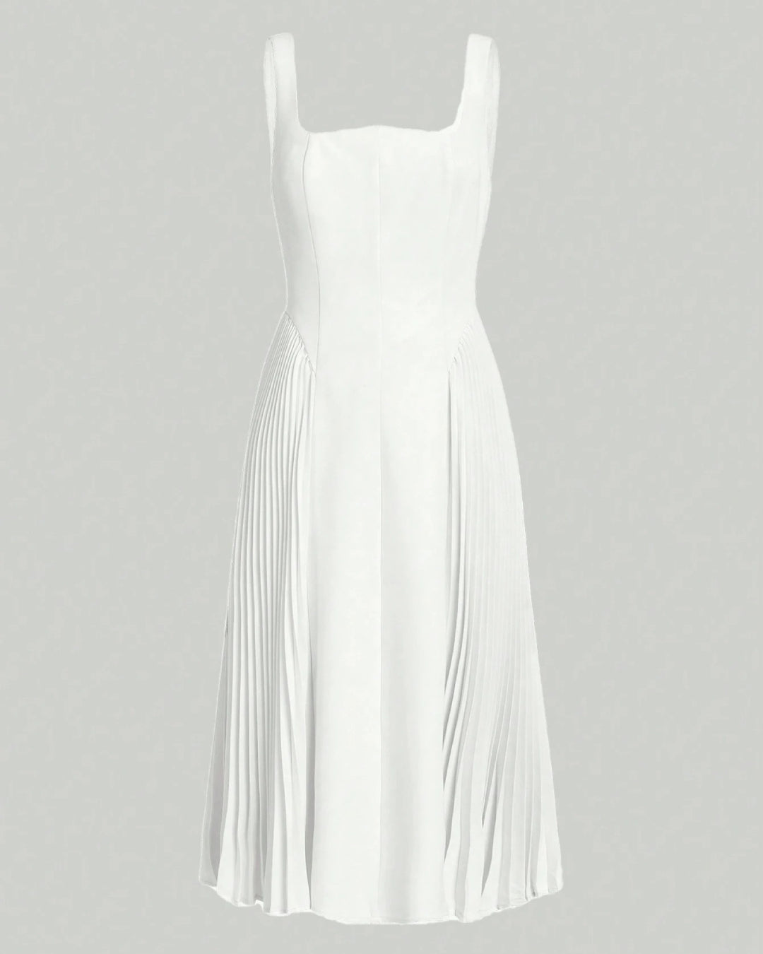 Elena White Midi Dress, white midi dress, midi white dress, white midi dress canada, white dress midi