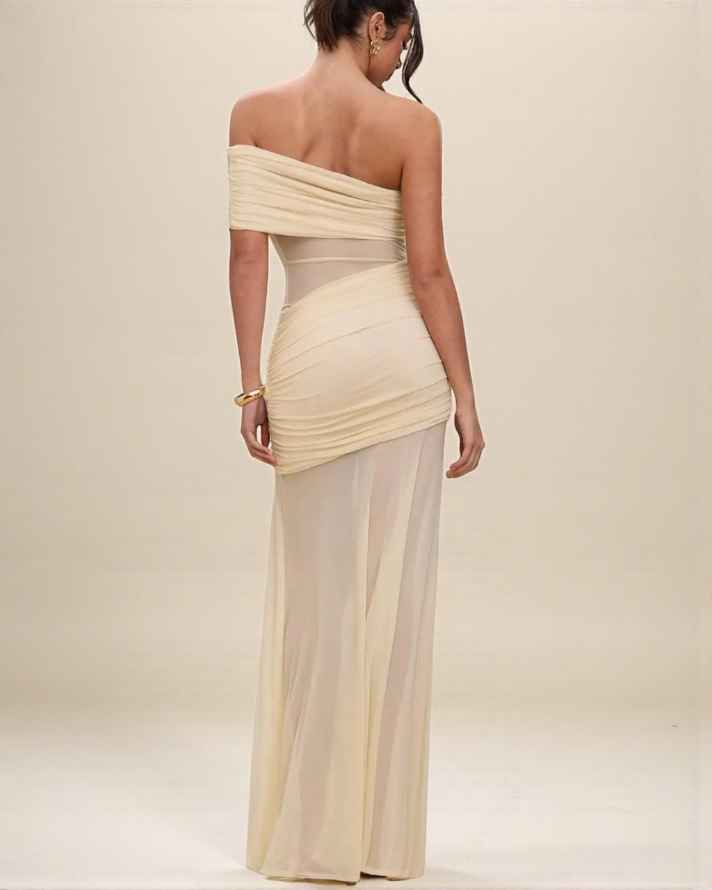 Delilah Maxi Dress - Apricot
