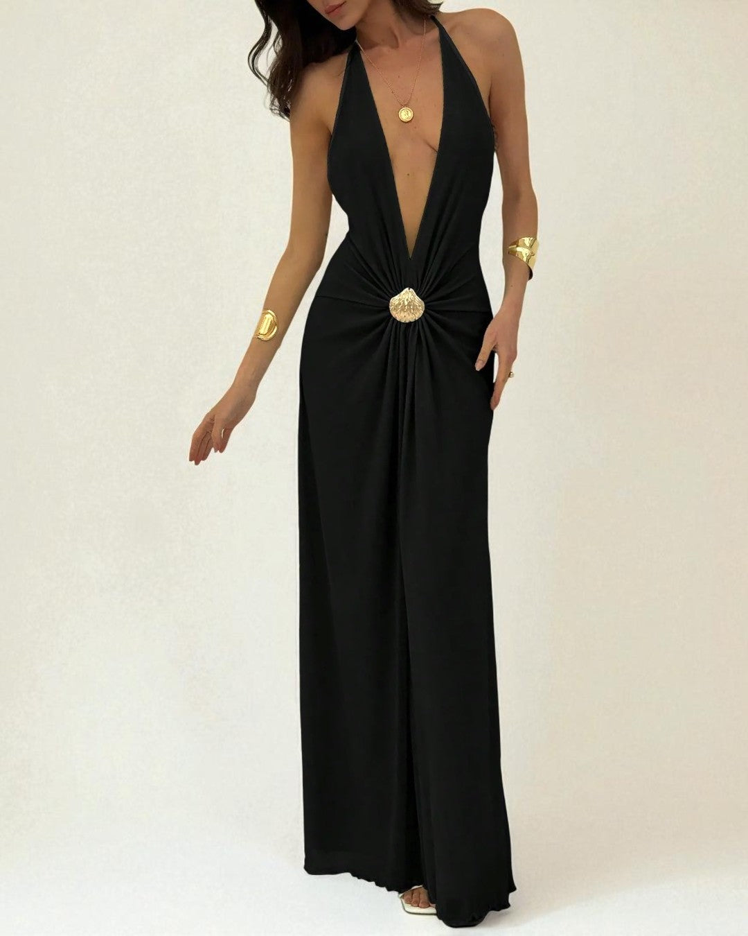 Ella Maxi Dress - Black