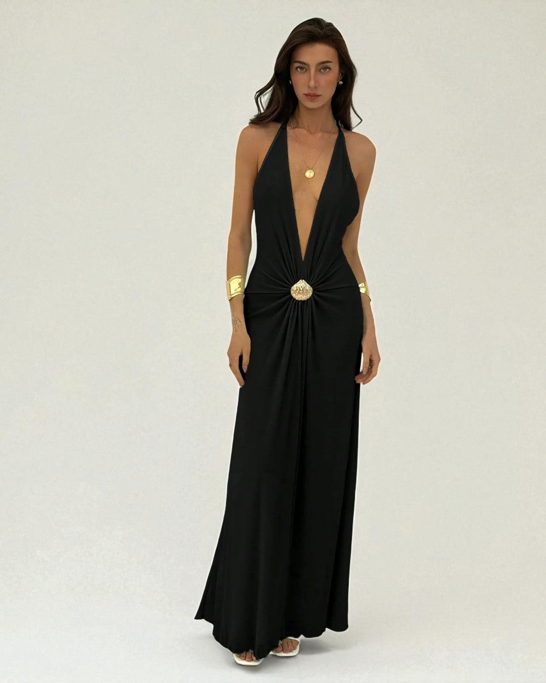 Ella Maxi Dress - Black