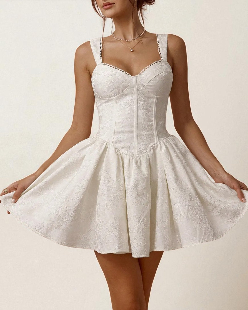Ellie Mini Dress – White
