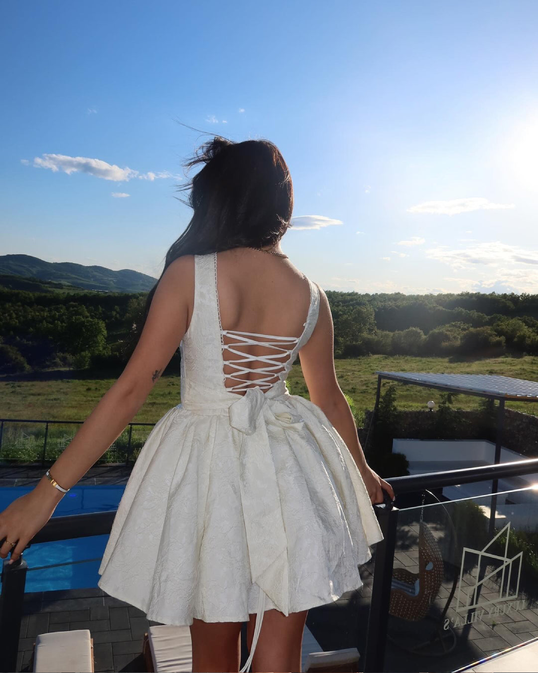 Ellie Mini Dress – White