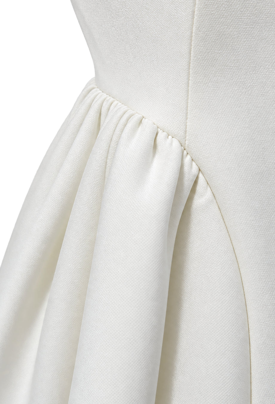 Emerson Ivory Midi Dress, tea length bridal dress​, wedding dress tea length​