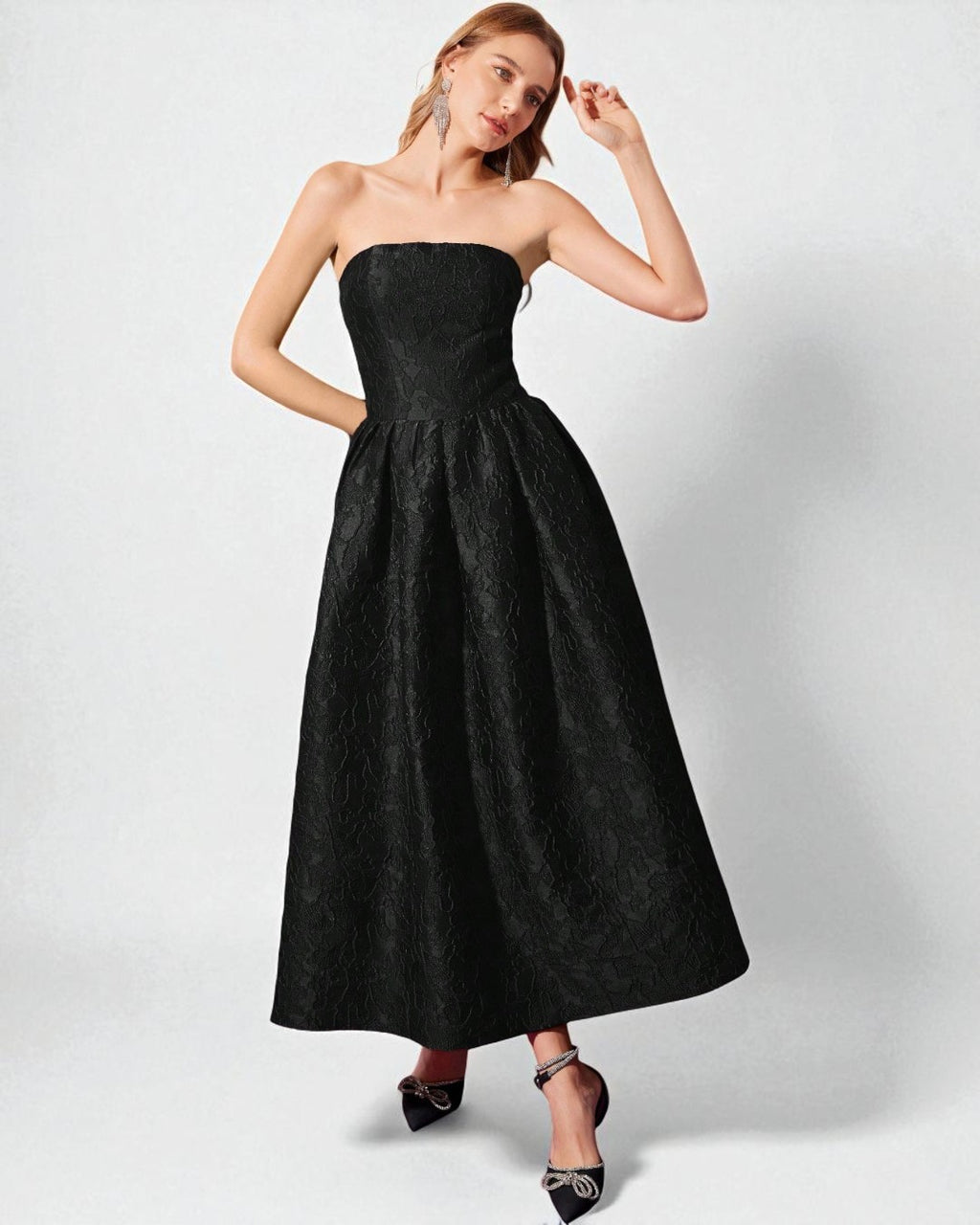 Emilia Black Maxi Dress, corset black dress, corset dress long, corset for prom dress