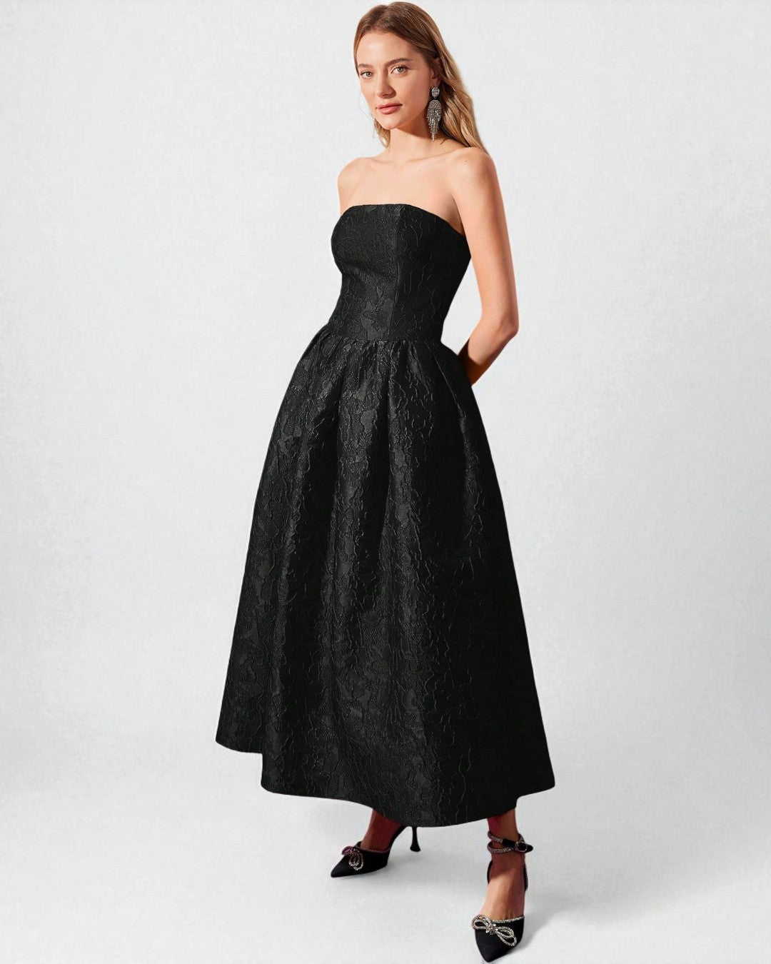 Emilia Black Maxi Dress, corset black dress, corset dress long, corset for prom dress