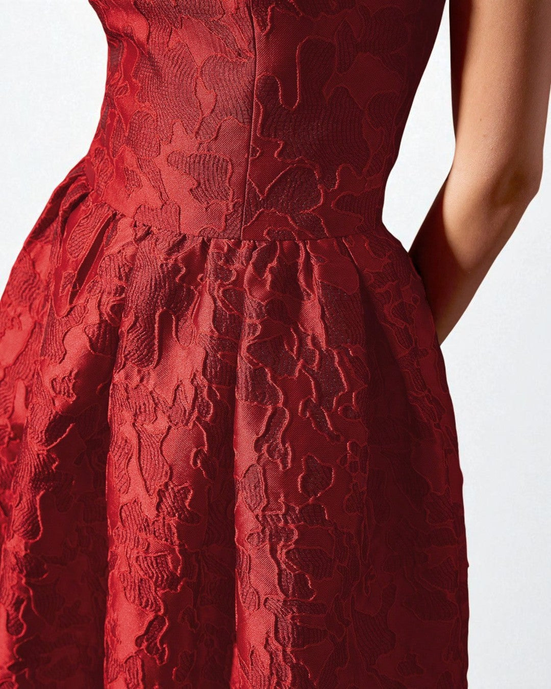 Emilia Maxi Dress - Burgundy