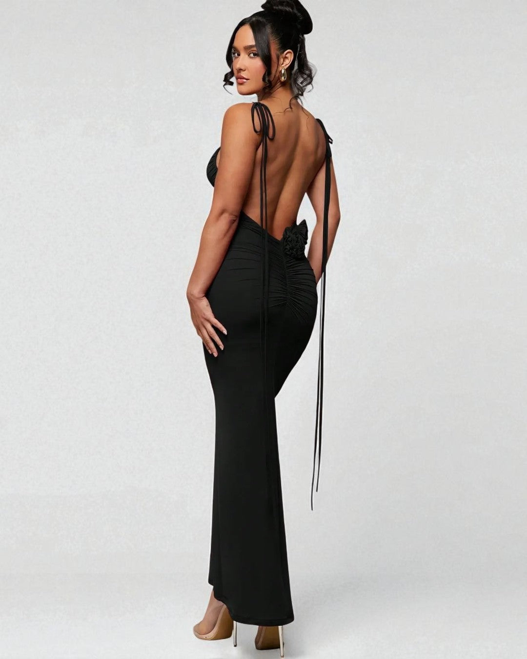 Emily Maxi Dress - Black