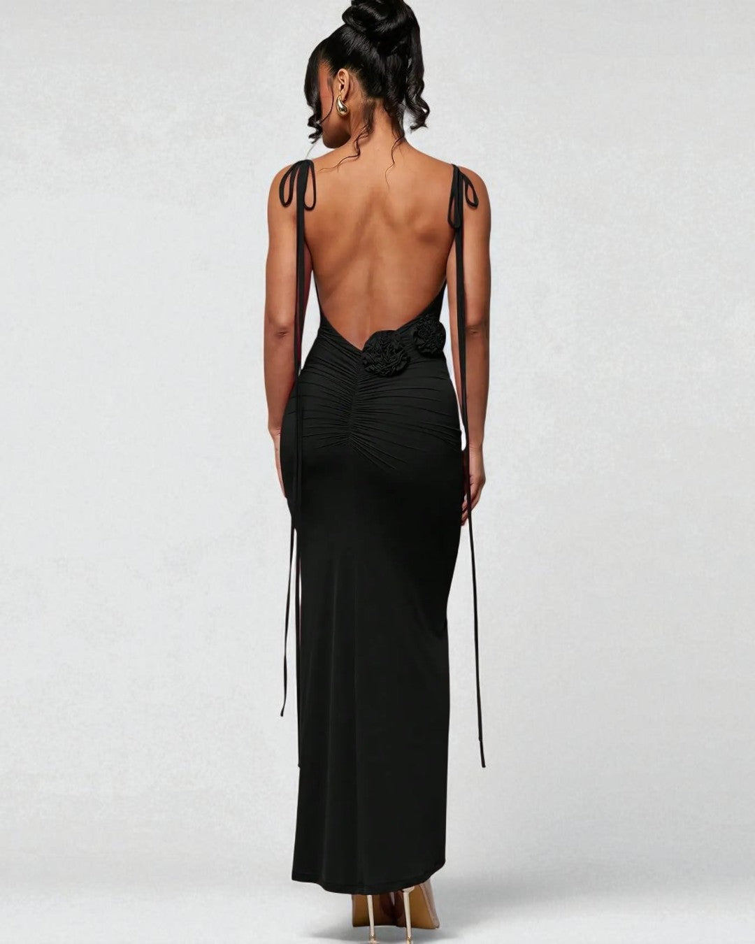 Emily Maxi Dress - Black