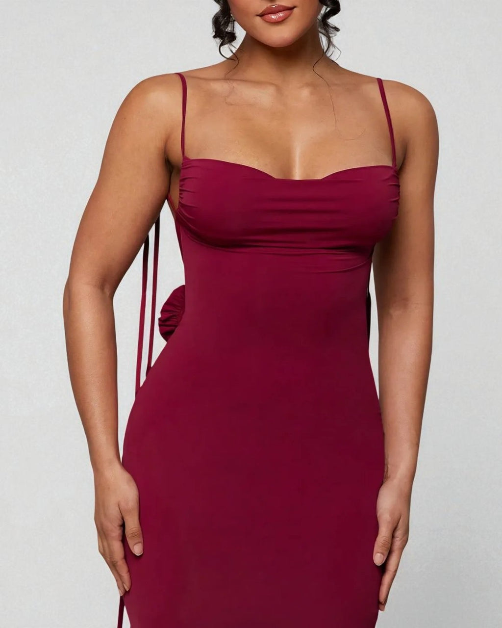 Emily Maxi Dress - Burgundy