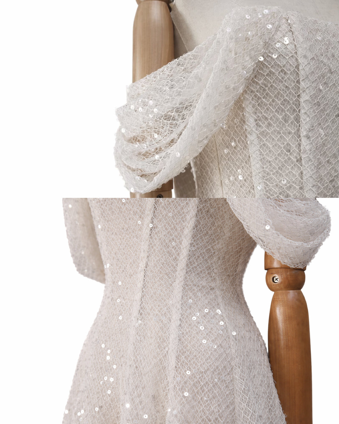 Felicity White Off-the-Shoulder Sparkly Midi Dress, sparkly dress ladies​, sparkly white dress​, sparkly prom dress