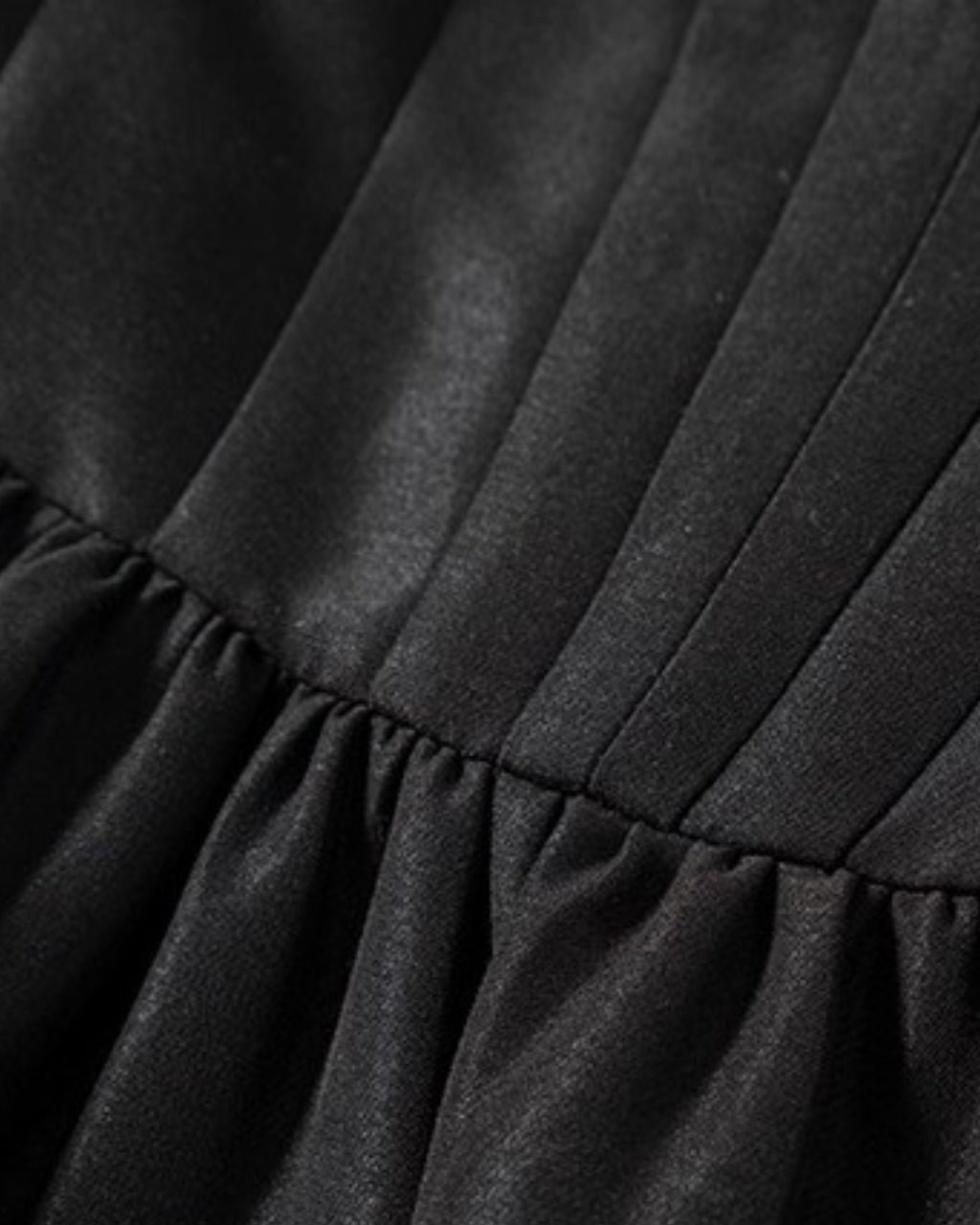 Francoise Midi Dress in Black, Women's Formal Midi Dress, black formal dress​