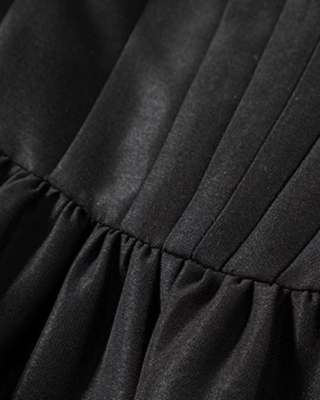 Francoise Midi Dress in Black, Women's Formal Midi Dress, black formal dress​