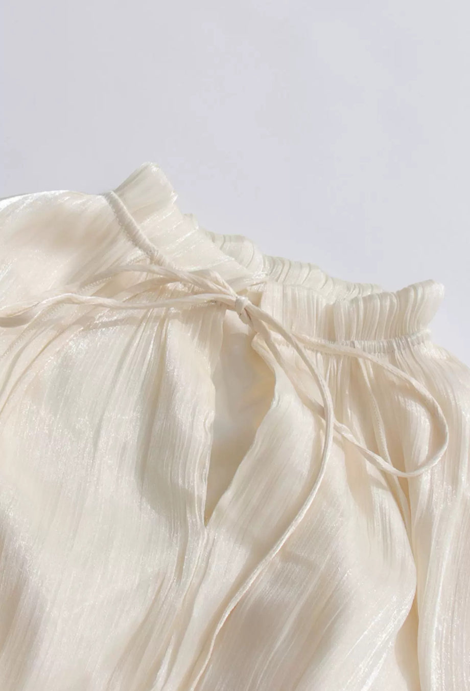 Gabrielle White Ruffle Maxi dress with Pleated Cape Shawl, sleeves white maxi dress, long sleeve white maxi dress​