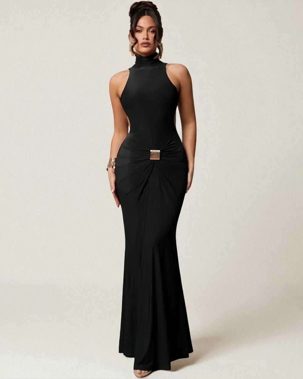 Gianna Maxi Dress - Black
