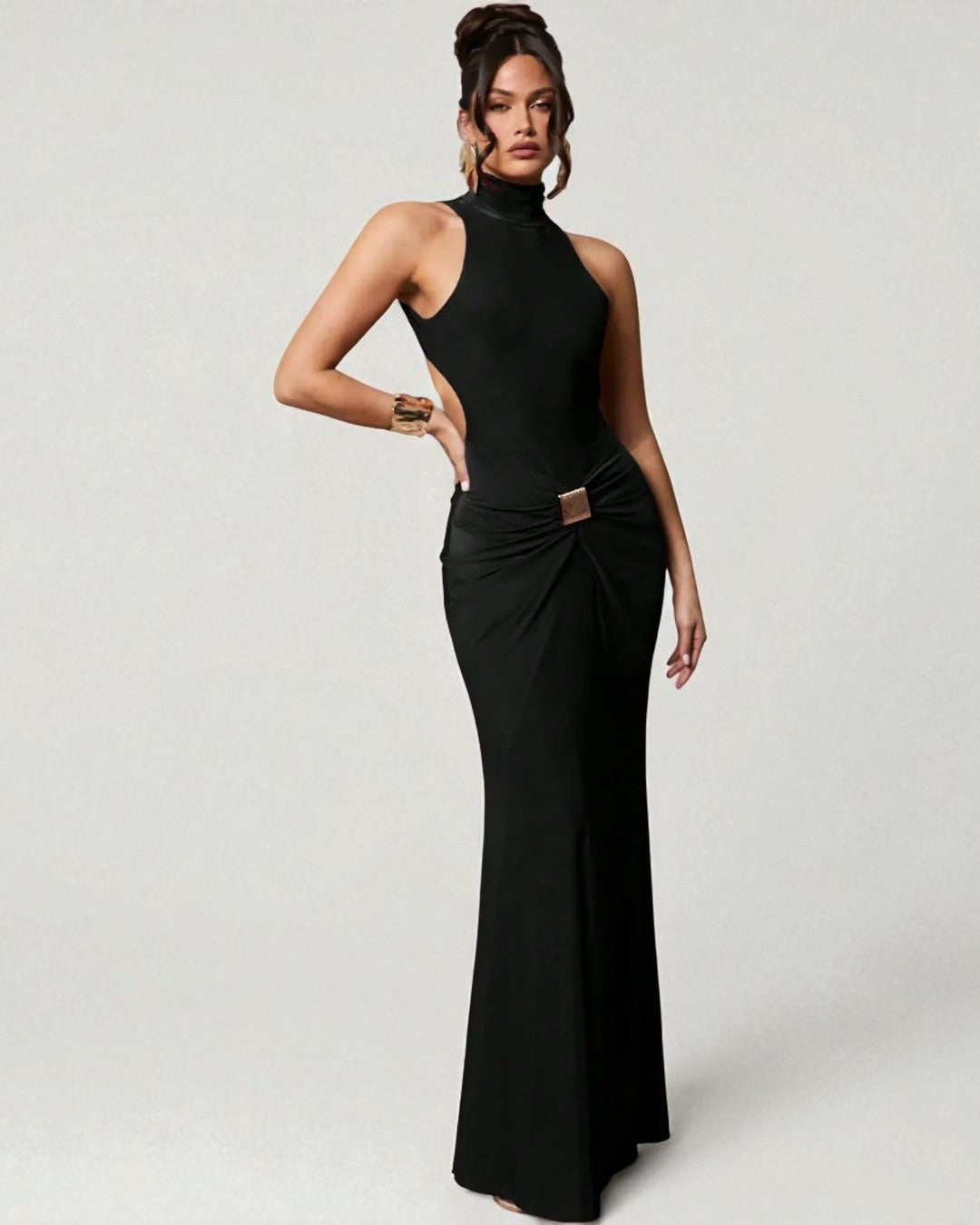 Gianna Maxi Dress - Black
