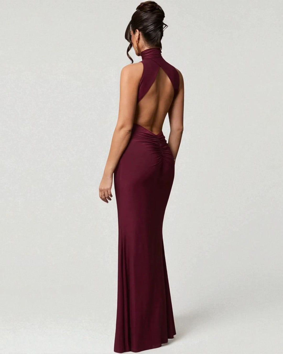 Gianna Maxi Dress - Burgundy