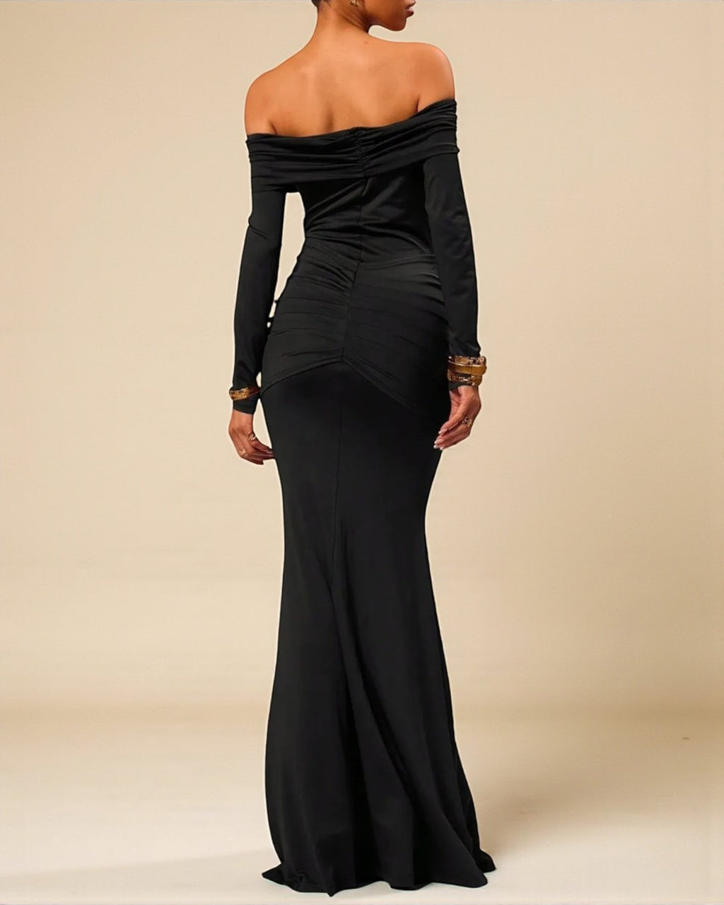 Grace Maxi Dress - Black